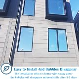 Zindoo One Way Mirror Window Film Silver Reflective Privacy 40x400cm view 6