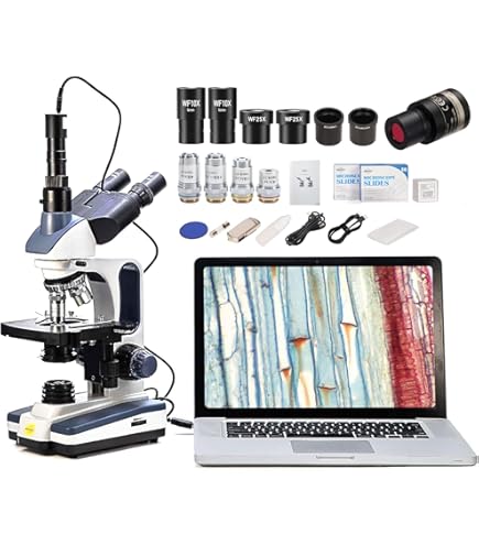Amazon.com: RADHAX Microscope Kit Astronomical Telescope 1200X