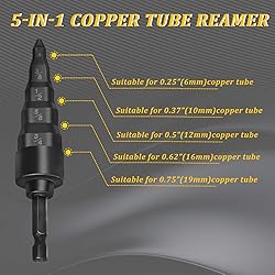 megarte HVAC Swaging Bit Repair Tool - 5 in 1 Air