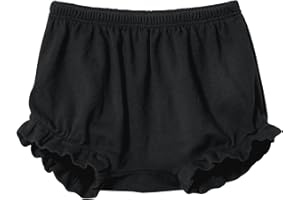 City Threads Made in USA Baby Girls and Boys Ruffled Diaper Covers Bloomers Soft Cotton Fashionable Cute