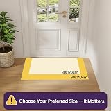 DEXI Indoor Door Mat 90 x 140 cm Non Slip Rubber Backing Grey view 2