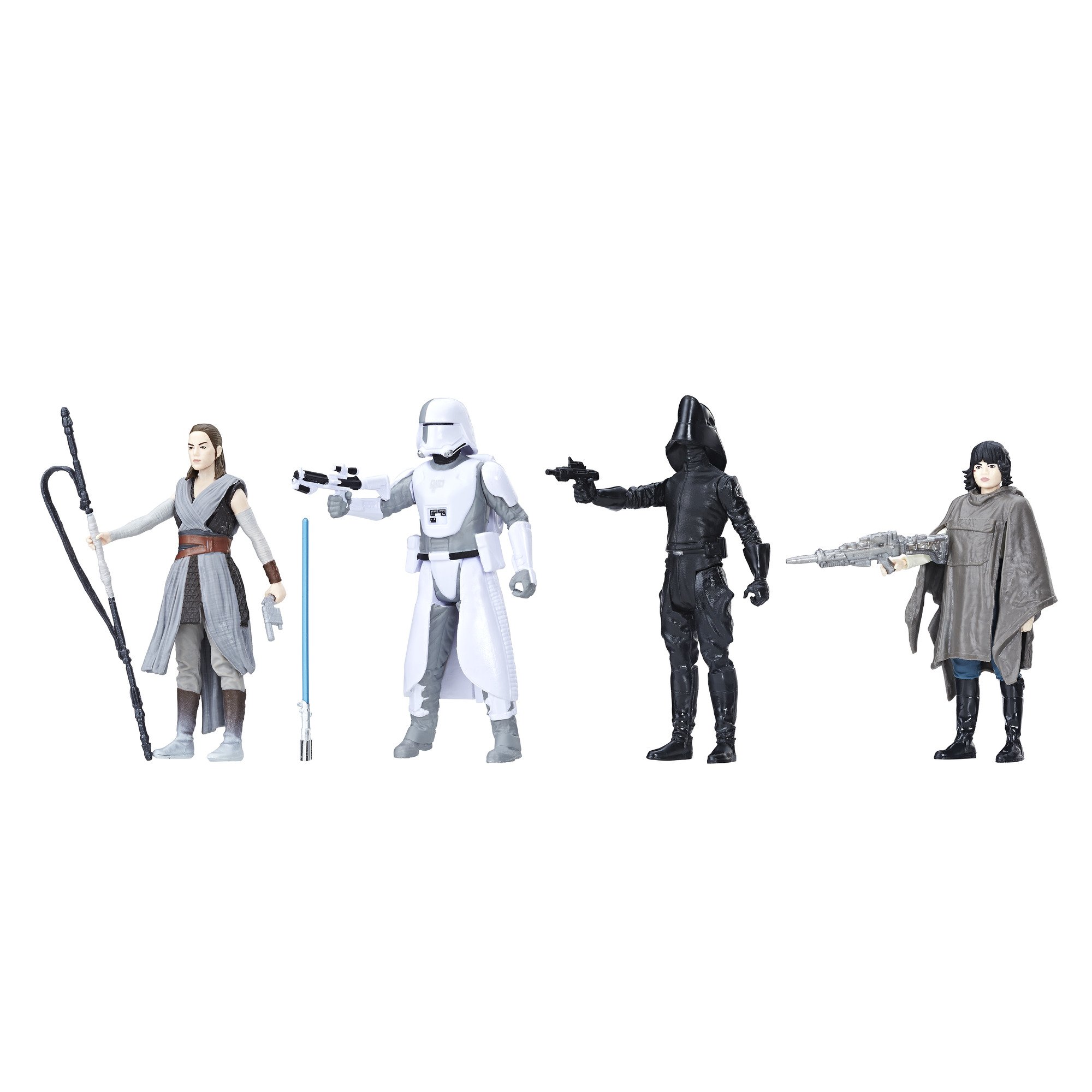Star Wars Force Link Battle on Crait 3.75-inch Figure 4-Pack