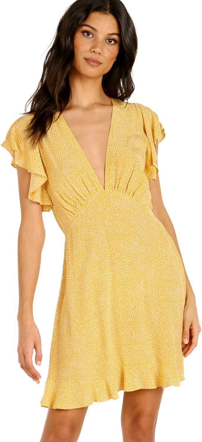 yellow sunday dress