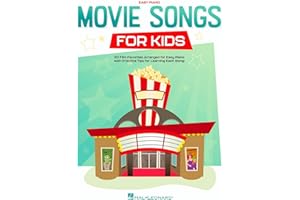 Movie Songs for Kids | Easy Piano Songbook with Lyrics | 20 Fun Movie Themes for Young Pianists and Beginners | Simple Arrangements from Frozen 2, Moana, Toy Story | Hal Leonard Sheet Music Book