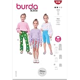 Burda Style 9196 Sewing Pattern for Misses Leggings