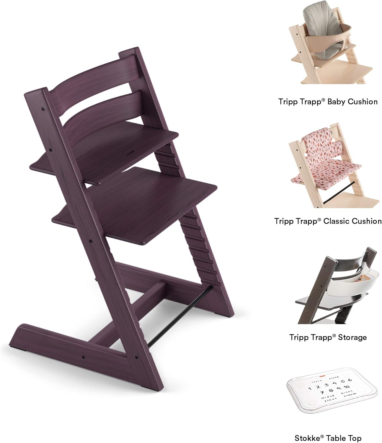 stokke tripp trapp plum purple