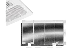 PETCHOR RV A/C Ducted Air Grille Replacement with Filters Duo-Therm A/C Vent Cover for Dometic 3104928.019 RV Interior Parts Polar White