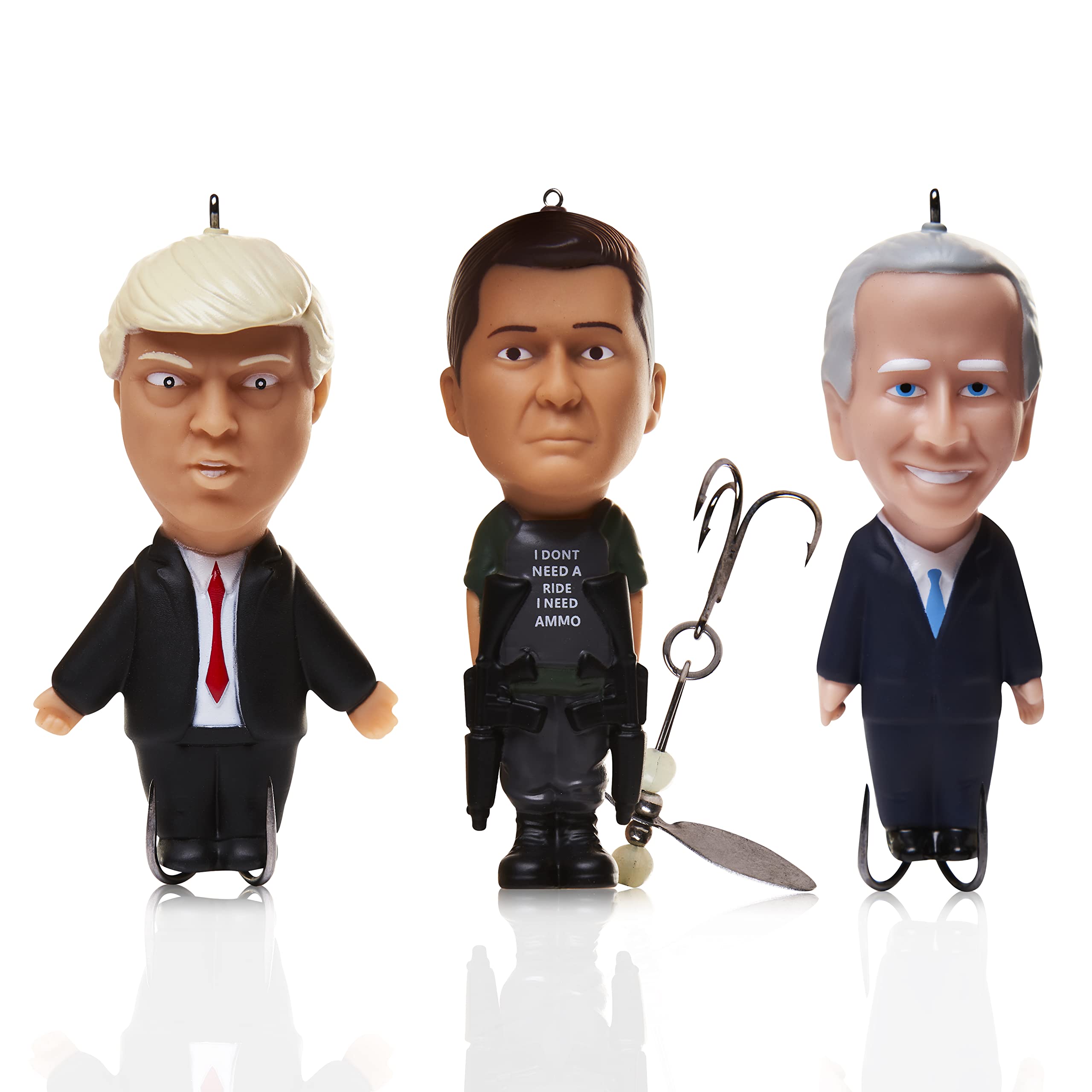 A LIST LURES Trump, Biden & Zelensky Topwater Fishing Lures Pack
