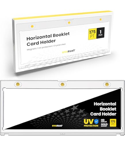 Amazon.com: Magnetic One Touch for Triple Booklet Sports Cards