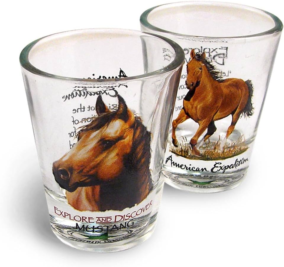 American Expedition Shot Glass Set - Mustang