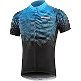 BERGRISAR Men's Cycling Jerseys Short Sleeves Bike Shirt