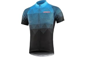 BERGRISAR Men's Cycling Jerseys Short Sleeves Bike Shirt