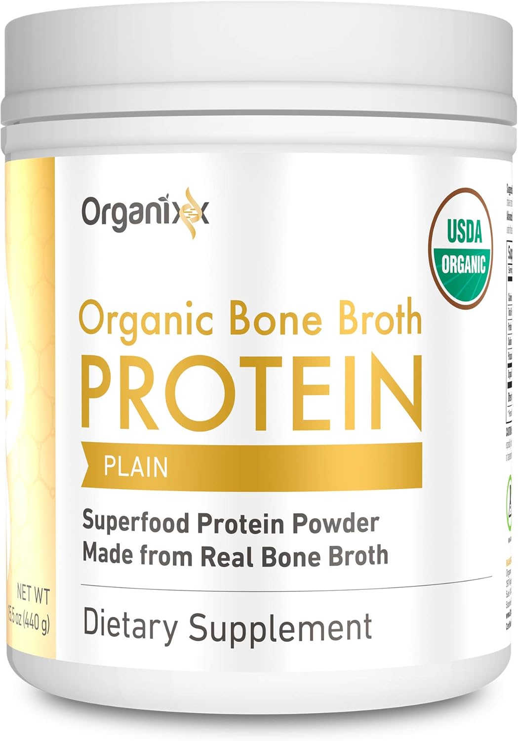 Organic Bone Broth Protein Powder by Organixx Keto Shake