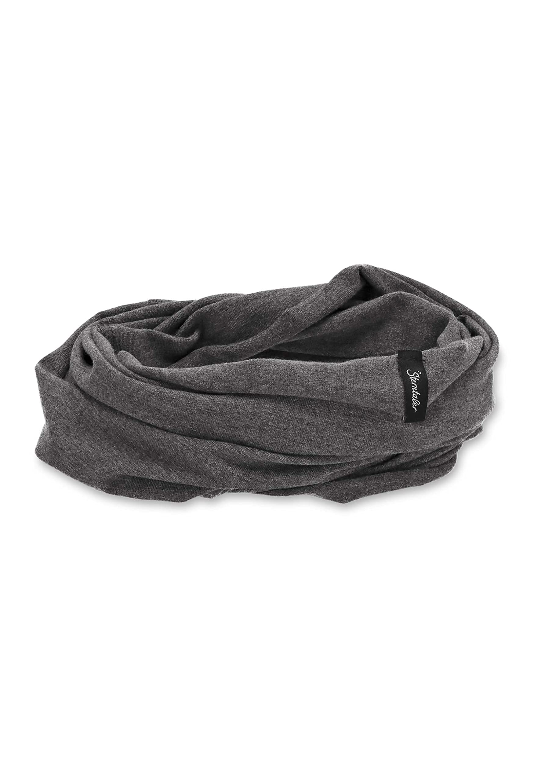 Sterntaler Unisex Baby Unisex Kid's Buff Scarf, Two (Size: 2) Scarf, Grey (Asphalt 574), 2 (Manufacturer Size: 2)