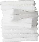Dudu N Girlie Baby Terry Towelling Nappies 6x 60x60cm White view 1