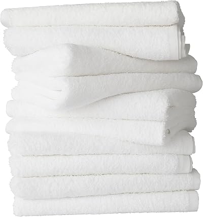 Dudu N Girlie Baby Terry Towelling Nappies 6x 60x60cm White