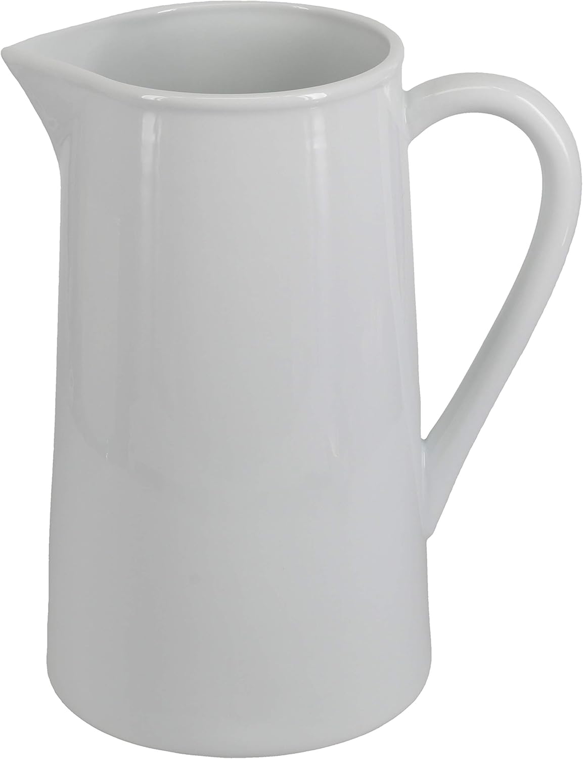 BIA Cordon Bleu Porcelain Straight Sided Pitcher, One Size, White