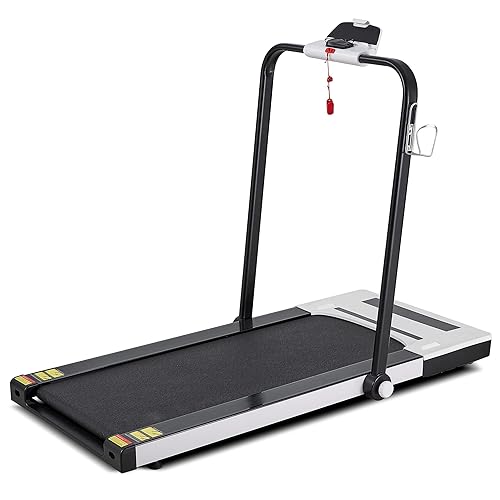 Folding Electric Treadmill Flat Under Desk Treadmills for Home