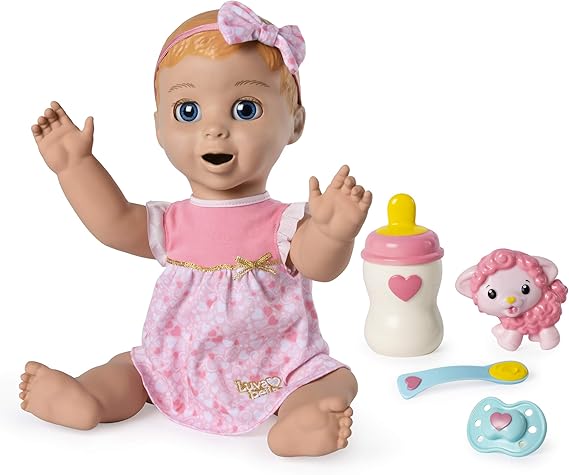 Amazon.com: Luvabella - Muñeca para bebé con expresiones reales y movimiento, para edades de 4 y más: Toys \u0026 Games