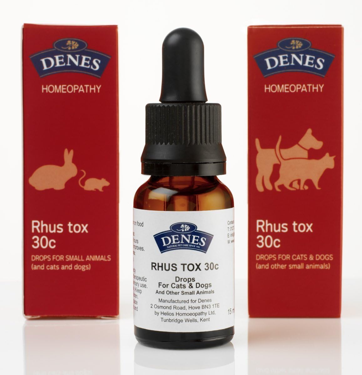 Denes Homeopathy Rhus Tox Remedy 30c/15ml, 15 ml (Pack of 1)