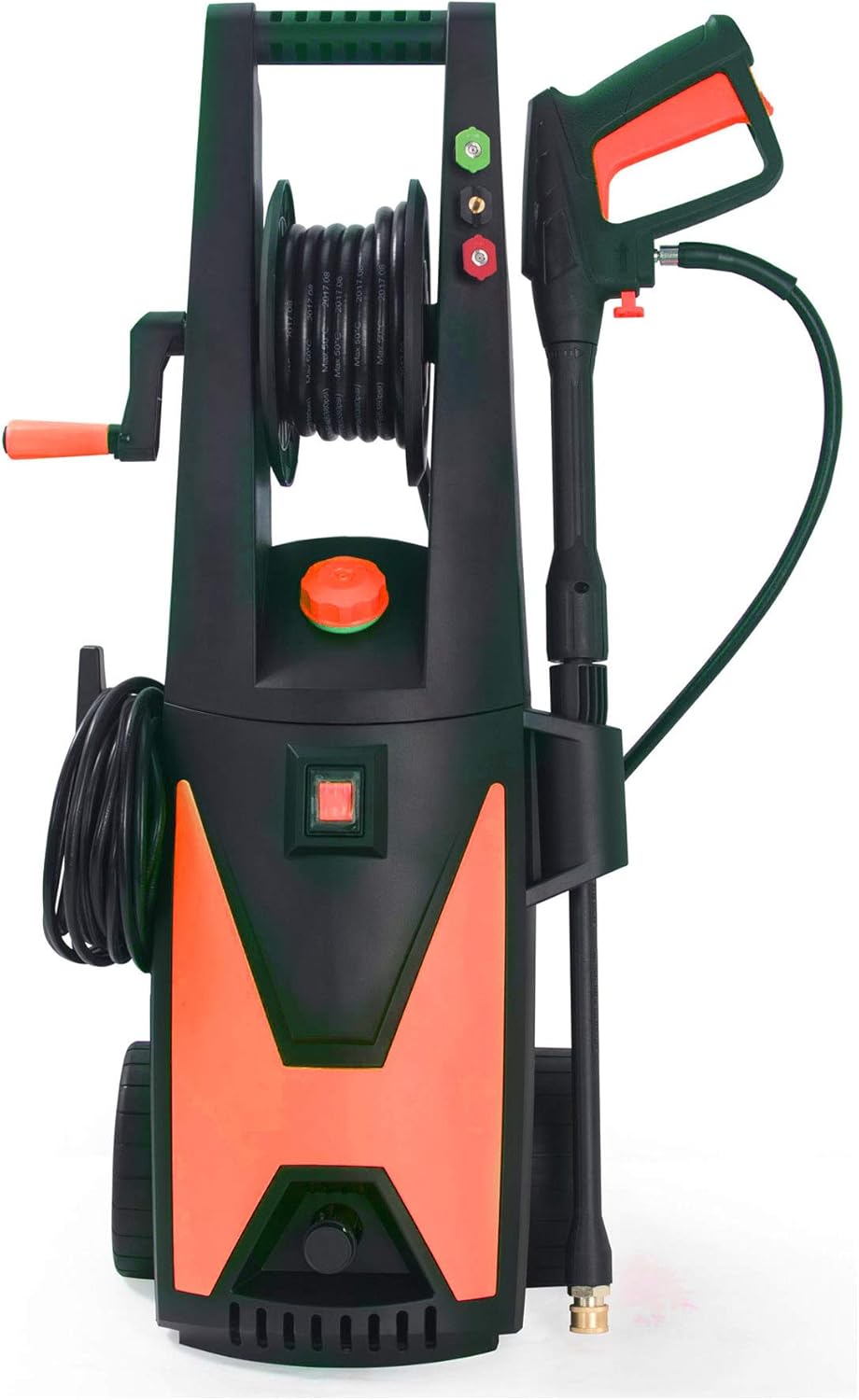 WATTY 3500 PSI 2.0 GPM Electric Pressure Washer, Electric Power Washer with 4 Quick