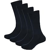 Men’s Crew Socks – Breathable Cotton Blend with Cushioned Sole, Moisture-Wicking for Athletic and Everyday Casual Wear