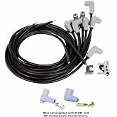 MSD 32143 Black 8.5mm Super Conductor Spark Plug Wire Set