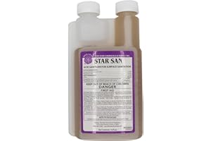 Mash King Star San Sanitizer 16 fl. oz – Acid-Based No-Rinse Cleaner for Brewing, Fermentation, Kegs & Equipment