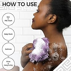 African Net Sponge Authentic - 2 Pieces Real