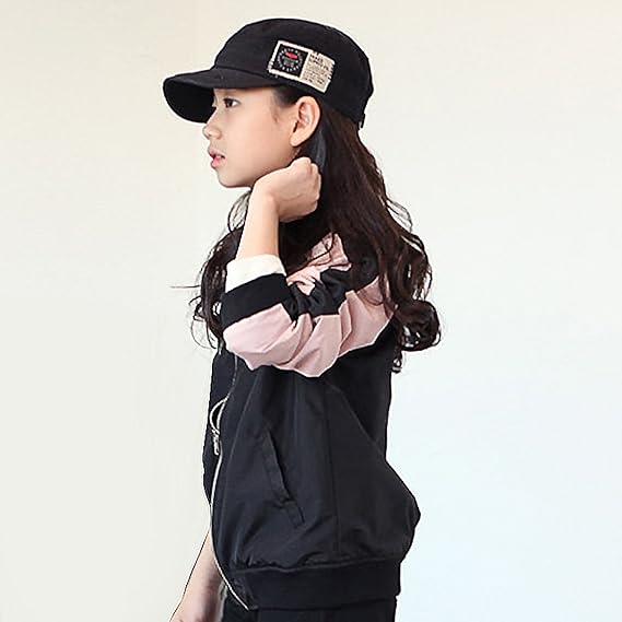 Amazon Co Jp 女の子の野球服子供のジャケット子供のジャケット刺繍 服 ファッション小物