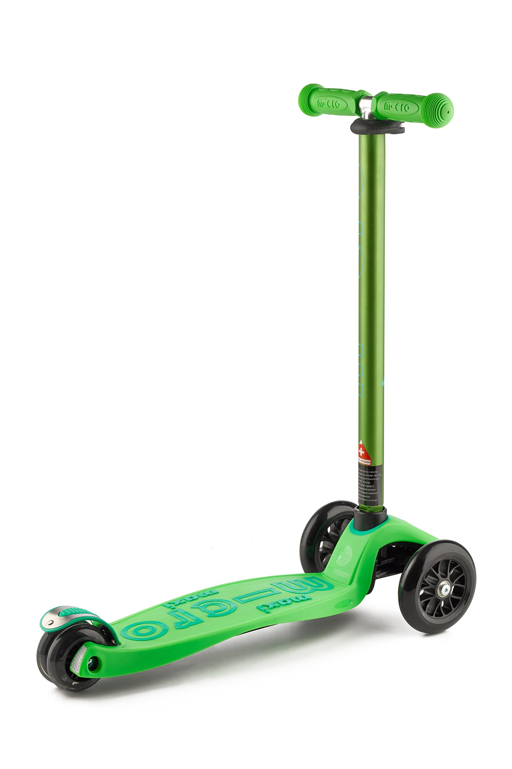 Micro Kickboard - Maxi Deluxe 3-Wheeled, Lean-to-Steer, Swiss-Designed Micro Scooter for Kids, Ages 5-12