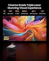 JMGO N1 Portable Projector 1080P FHD, 4K
