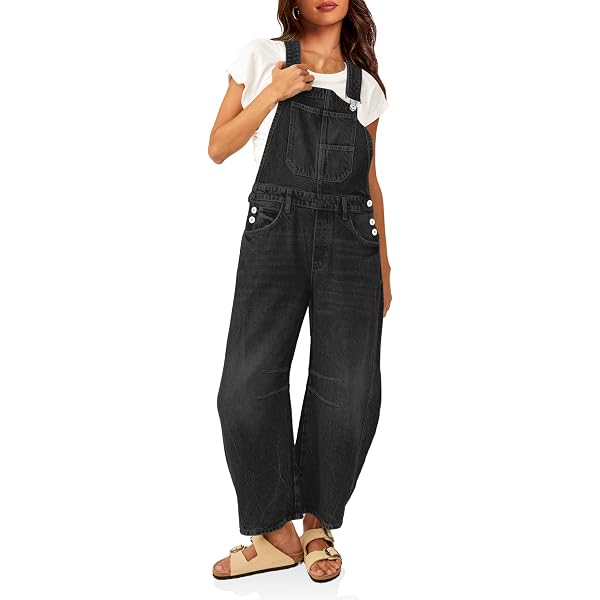 Loveimgs Damen Baggy Jeans Mit Floral-Print – Used-Look, Weites Bein – Y2K Style Für Streetwear