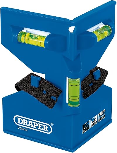 Draper Post Spirit Level Fence Level | 75042 Magnetic Pads Elastic Band