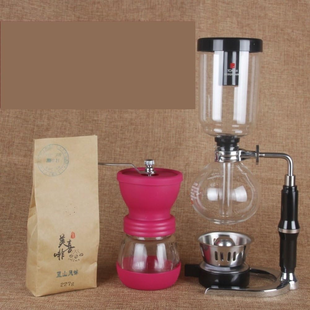 CDSHFVFDG ceramics stainless steel European style black/Red Manual Coffee Grinder-G