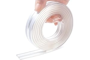 GMAKIE Baby Proofing, Corner Protectors Baby Baby Proof Corners and Edges, Edge Protector Strip Clear, Silicone Soft Corner Guards with 1MM Pre-Taped Strong Adhesive