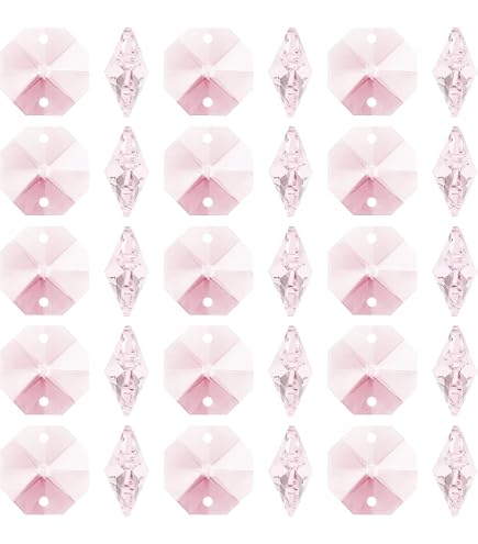 10 Pieces AAA Grade 30% Lead Crystal Square Prisms – Chandelier Lamp Replacement Parts