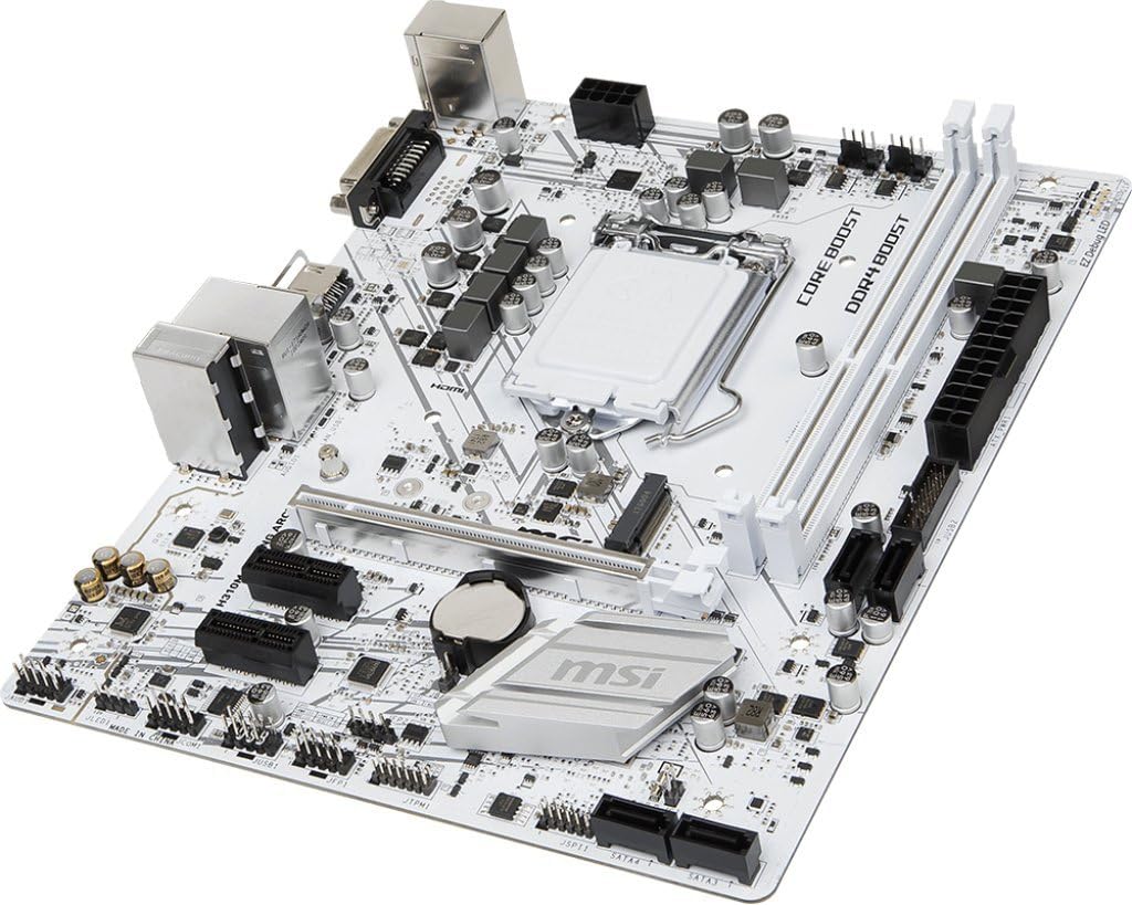 MSI H310M GAMING ARCTIC – Best Micro White-ATX Motherboard