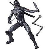G. I. Joe Snake Eyes: G.I. Joe Origins Snakes Eyes Action Figure Collectible Toy with Fun Action Feature and Accessories, Toys for Kids Ages 4 and Up