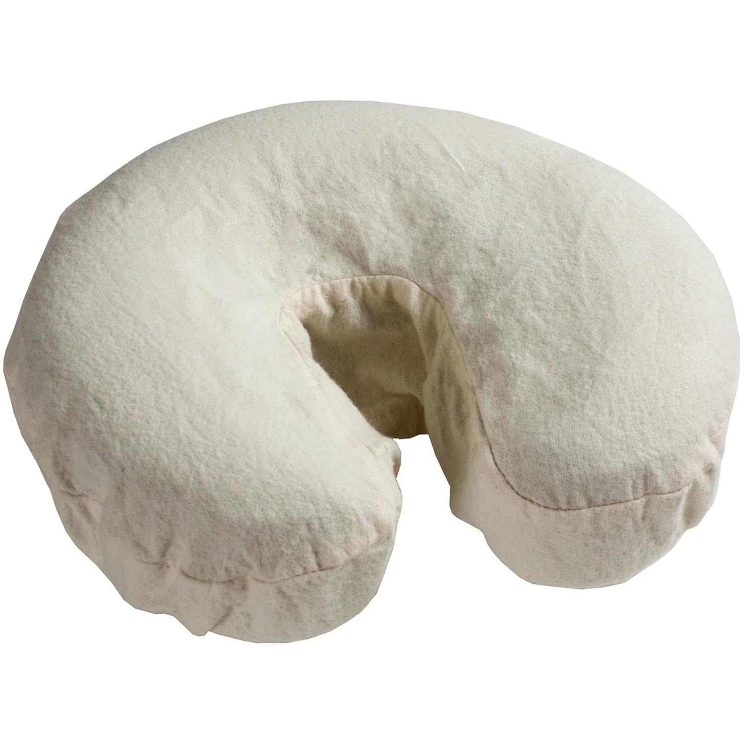 Body Linen Comfort Flannel Face Rest Covers for Massage Tables (Natural, 10 Pack) - Soft, Durable and Light 100% Cotton Flannel Face Cradle Covers: Industrial & Scientific
