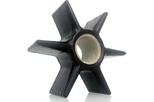 KUNOANZ 47-43026T2/43026Q02 Water Pump Impeller For Mercury Mariner Outboard 47-430261/430262/430264 Sierra 18-3056 30 40 45 50 55 60 65 70 75 80 90 100 115 120 125 150 200 225 250 275 HP 2/4 Stroke