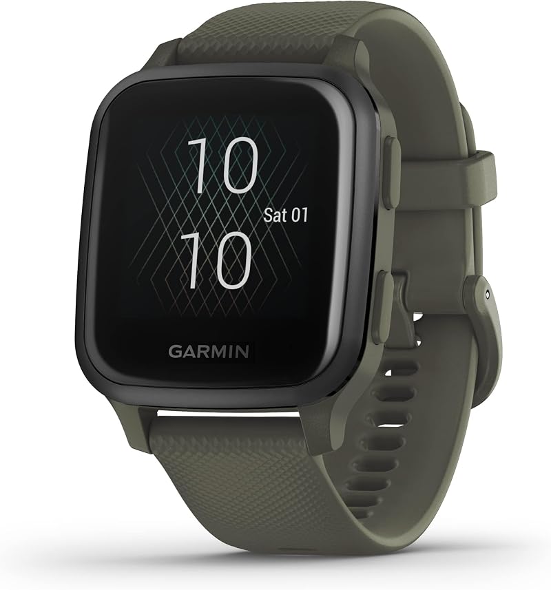 Garmin Venu Sq Music Edition GPS Smartwatch 010-02426-13 Bright Color Display