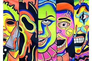 RYMILIE Diamond Painting Kits for Adults - Horror Movies DIY 5D Diamond Art Kits Full Drill Diamond Dots Paintings with Diamonds Gem Art and Crafts Home Decor 12x16inch