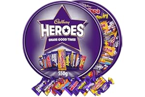 Cadbury Heroes Assorted Chocolate Tub 550g