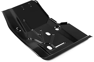 KUAFU Front Right Floor Pan Compatible with 1997-2006 Jeep TJ Wrangler 2-Door Steel Electrophoresis Black Passenger Side