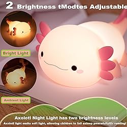 Axolotl Night Light for Kids,Cute Axolotl lamp