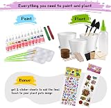Ozzagar Paint & Plant Garden Kit for Kids Toys Flower Pots Seeds 4-14 view 2