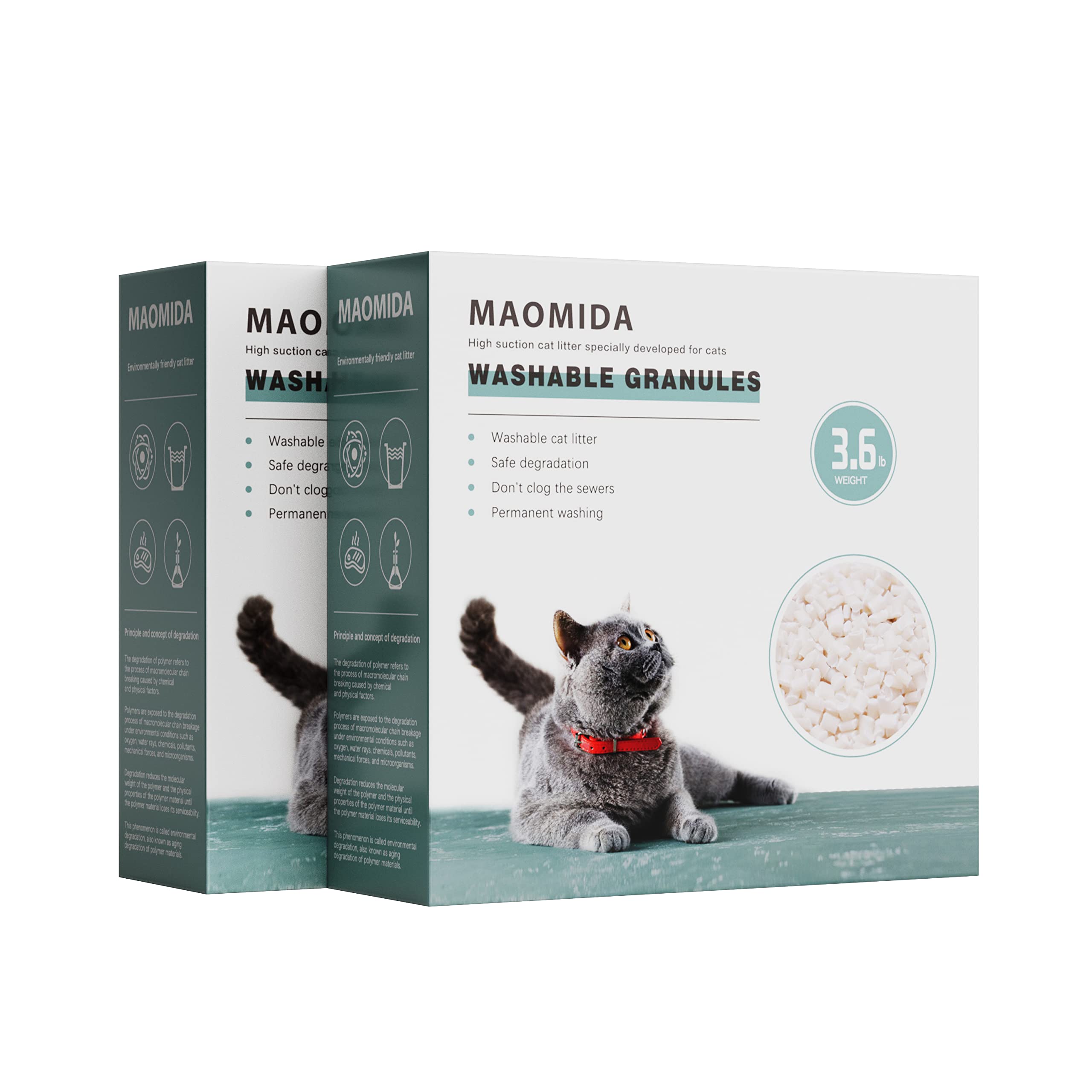 Photo 1 of MAOMIDA 7.2pounds Washable granules can be Used Instead of Cat Genie