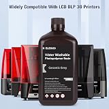 ELEGOO 3D Printer Resin Rapid 405nm Grey 2KG Water Washable view 6