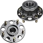 Autoround 512188 Rear Wheel Hub and Bearing Assembly Replacement for 2004-2008 Acura TL, 2003-2007 Honda Accord 5 Lug Pair